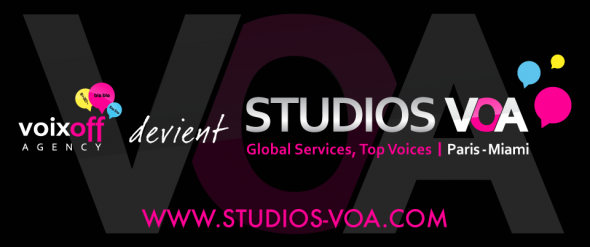 Voix Off Agency devient Studios VOA